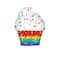 18&#x22; Happy Birthday Cupcake Mylar Balloon